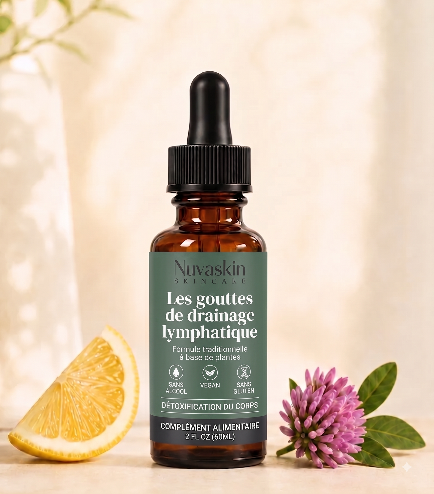 Gouttes drainage lymphatique