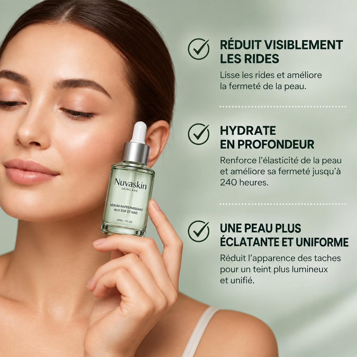 Sérum raffermissant EGF et NAD+