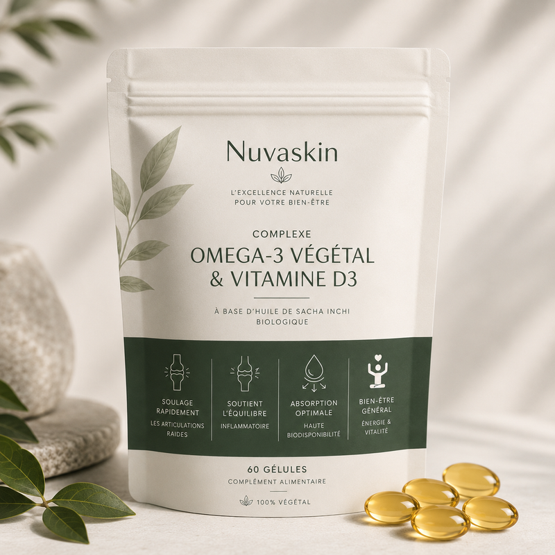 Complexe Omega-3 Végétal & Vitamine D3