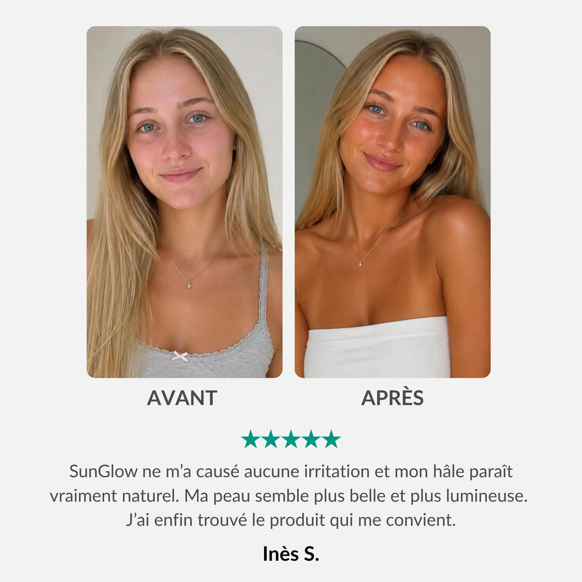 SunGlow | Gouttes à boire – Teint hâlé