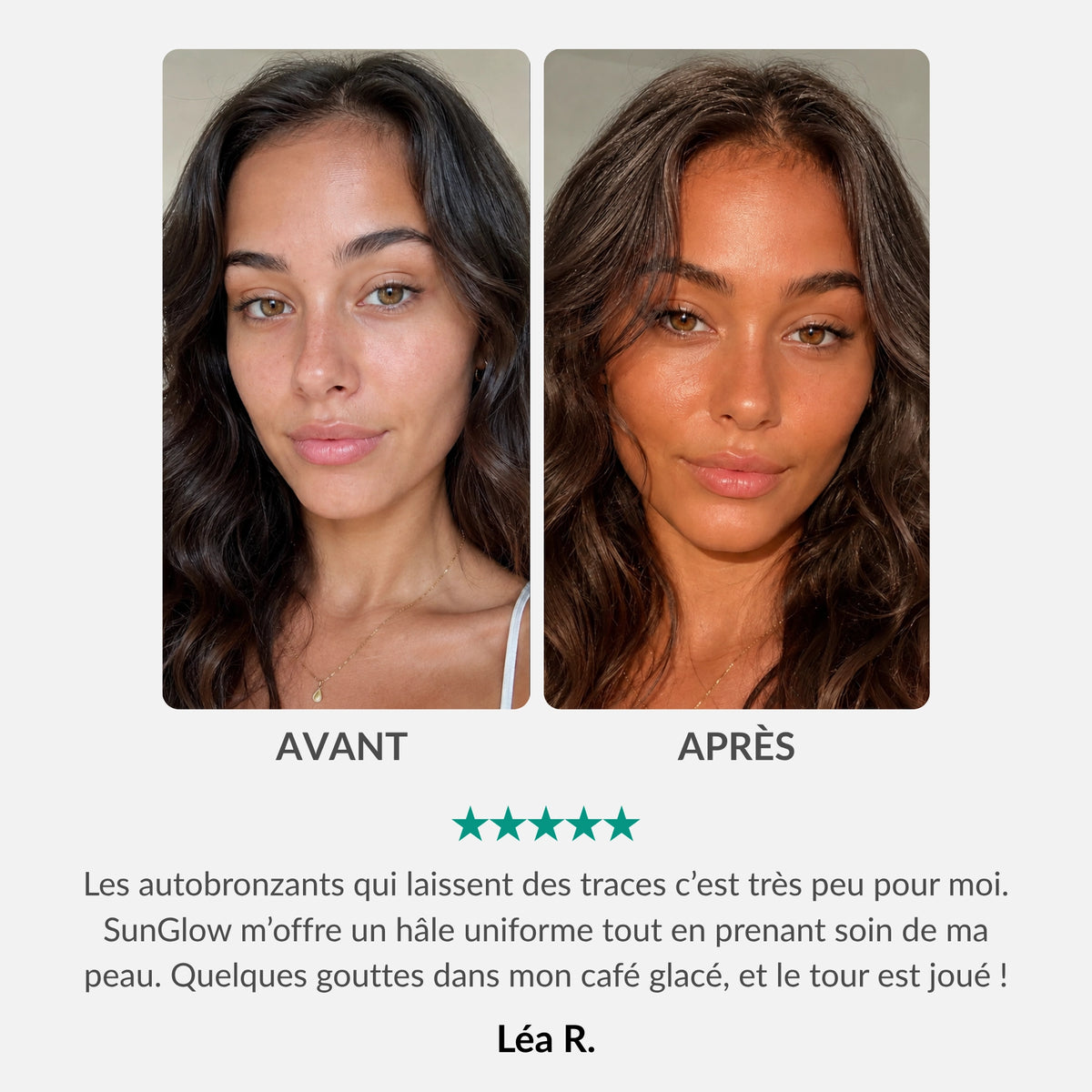 SunGlow | Gouttes à boire – Teint hâlé